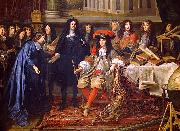 Colbert Presenting the Members of the Royal Academy of Sciences to Louis XIV in 1667